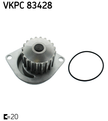 Pompă de apă, răcire motor VKPC 83428 SKF